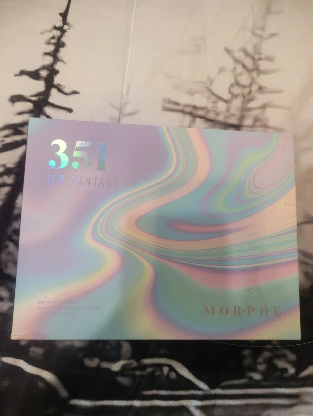 Morphe Pastel Iridescent Swirl Art Poster - Soft Pink, Blue, Purple, Mint